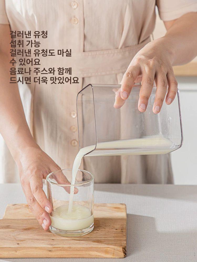 요거트메이커 그릭요거트 치즈만드는기계 요구르트추출 필터기 홈카페 - 상세 이미지 5
