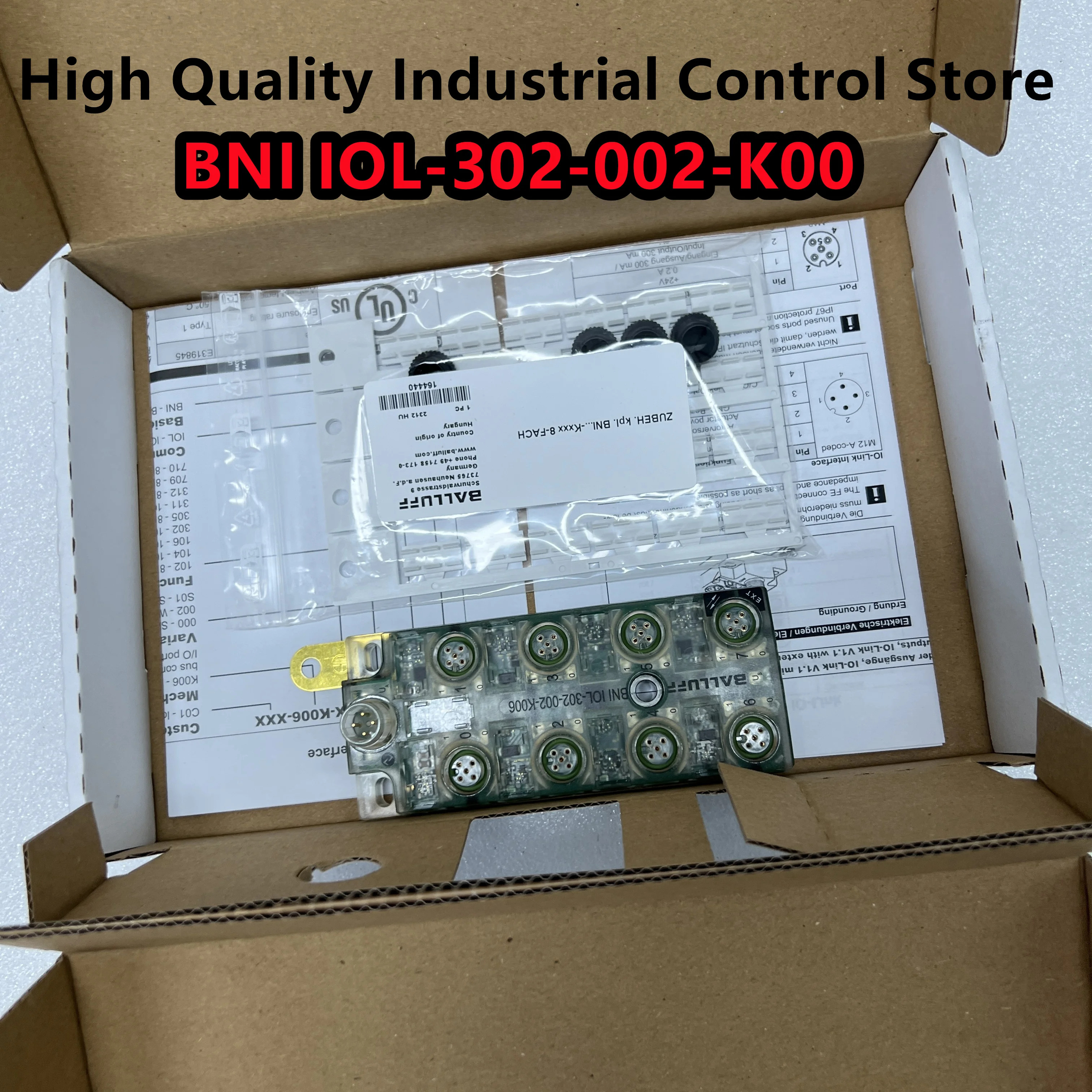 BNI IOL-302-002-K00 납품 BNI007Z 오리지널 신
