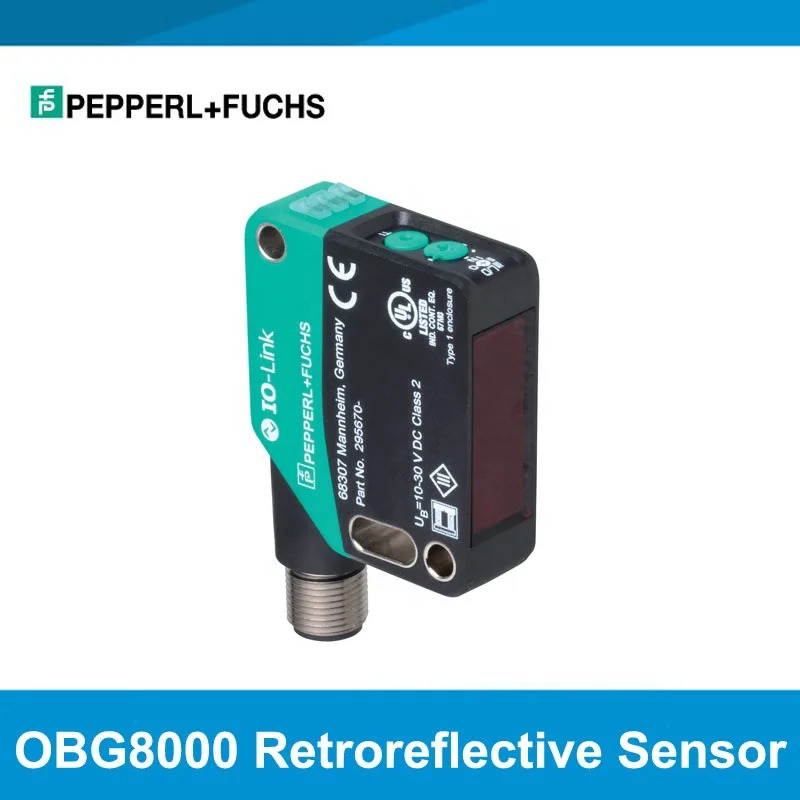 Pepperl Fuchs OBG8000-R200-2EP-IO-V15 역반사 센서
