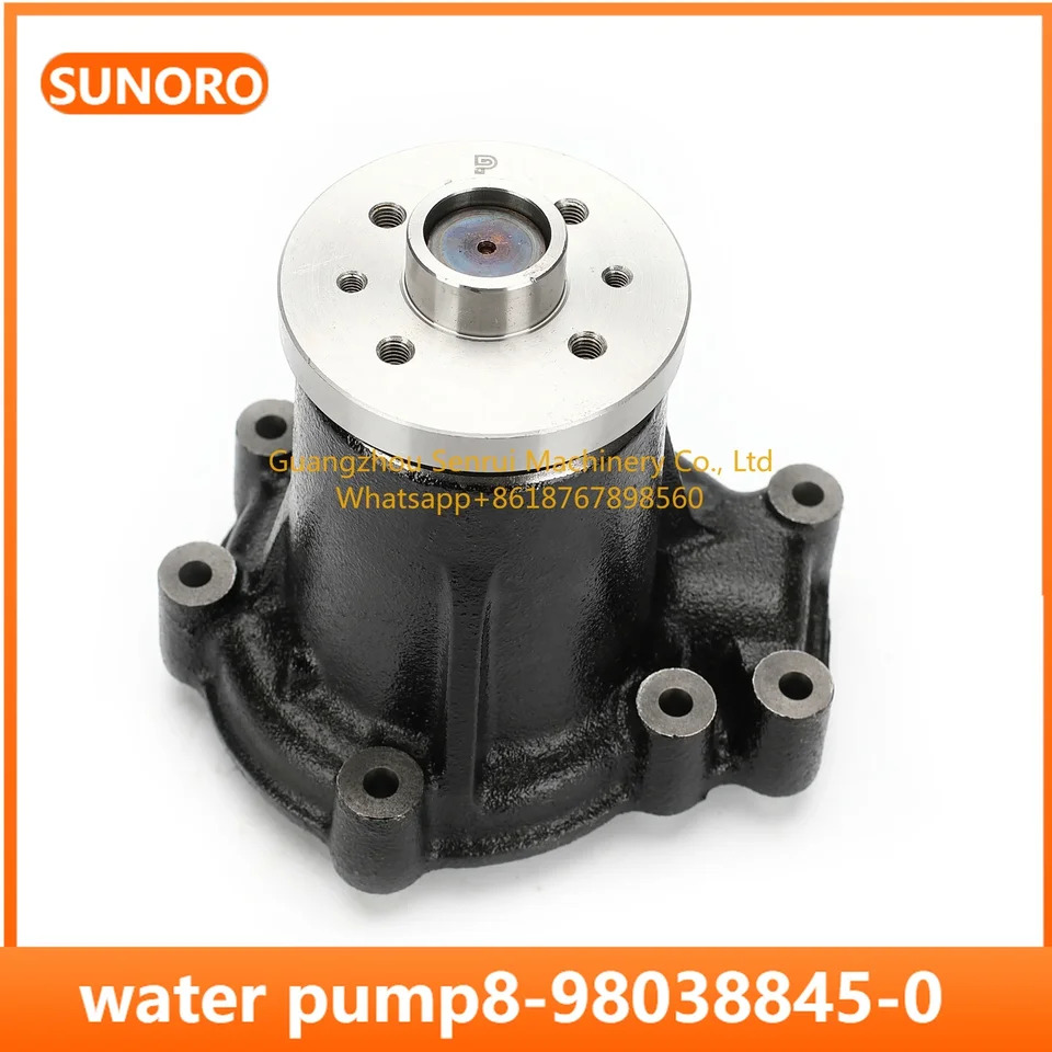 Sumitomo 굴삭기 SH200-5 SH210-5 SH240-5 엔진 워터 펌프 JCB220 이스즈 4HK1 8-98038845-0