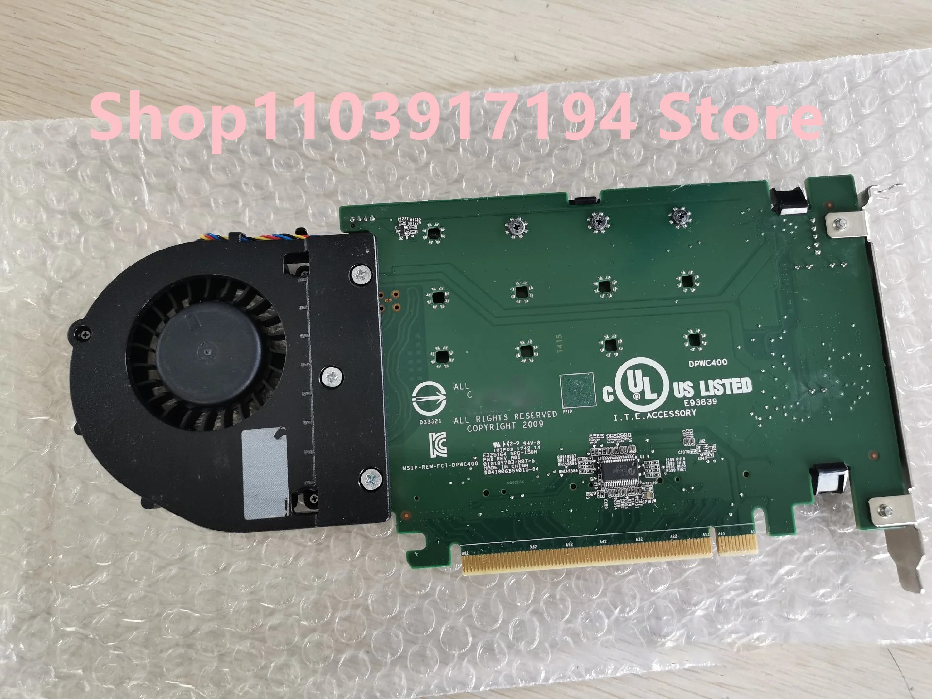 DELL 워크스테이션확장 카드 PCIE 솔리드 스테이트 SSD 어댑터 M.2