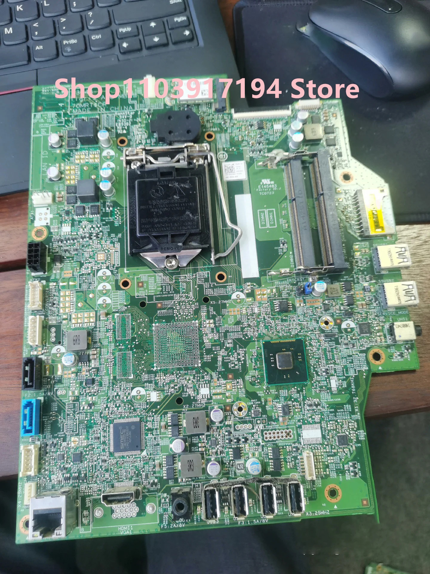 델 OPTIPLEX 3030 3040 3048 통합 마더보드 F96C8 09XW6 13048-1