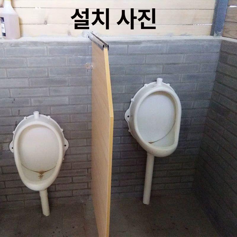 남자 벽걸이 소변기 배수관 건설현장 공중화장실 펜션 시공용 간편형 - 상세 이미지 5