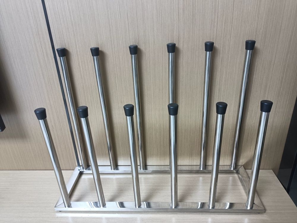 스텐 장화거치대 건조 수납 조립 정리대 랙 걸이대 산업용 위생 공장용 보관함 물빼기 - 상품 이미지