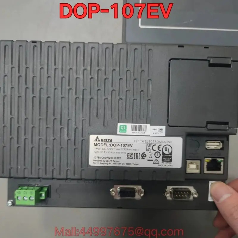 리퍼 DOP-107EV 터치스크린 기능 리퍼는 정상