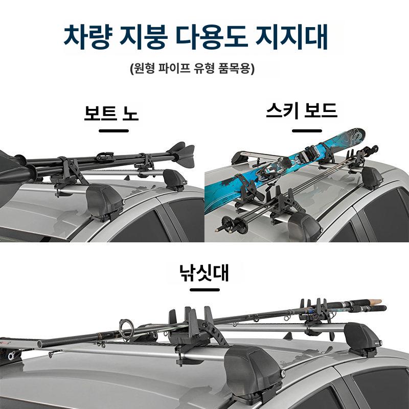 루프스포일러 윈드가드 차량 공기저항 감소 자동차 튜닝용품 악세사리 - 상세 이미지 4
