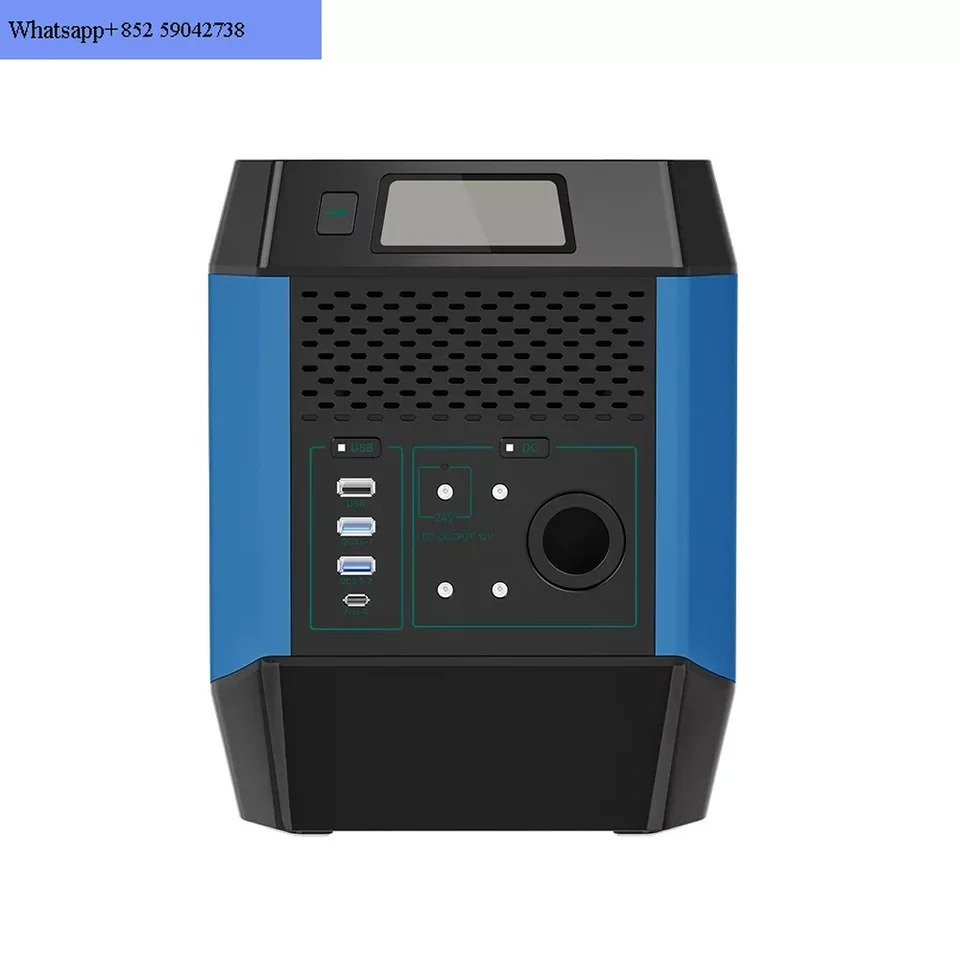 야외 휴대태양광 발전 장치 휴대발전 AC 태양광 발전기 캠핑 하이킹 낚시1000W