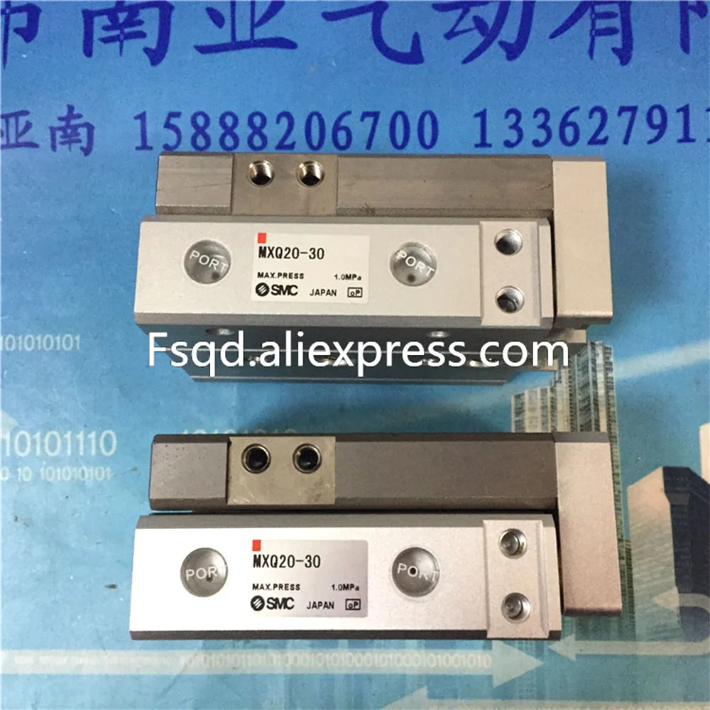 MXQ20-75A MXQ20-100A MXQ20-125A MXQ20-150A SMC 에어 슬라이드 테이블 실린더 공압 부품 MXQ 시리즈