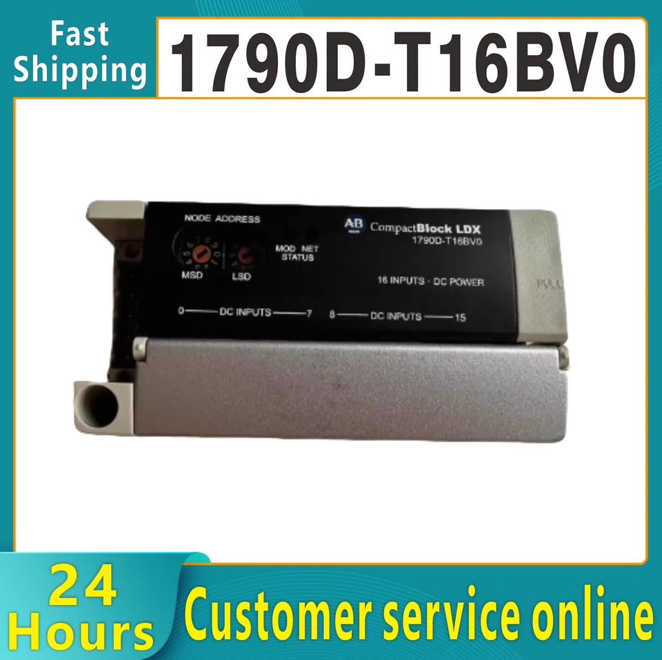 오리지널 PLC 모듈 범베이스 나사 1790D-T16BV0 24V DC 16