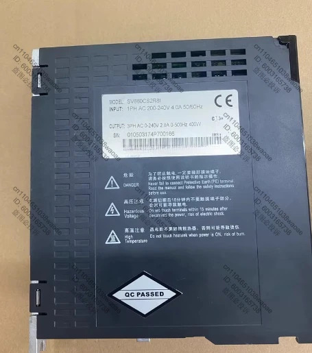 서보 드라이버 SV660CS2R8I 모터 세트 MS1H4-40B30CB-A331Z 완전히 작동 리퍼 완료 OK