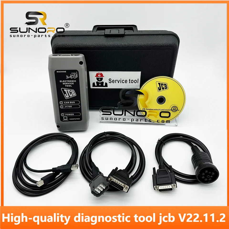 트랙터 굴삭기 로더 트럭 진단 도구 Jcb V22.11.2 전도구 예비 부품 SPP 데이터 어댑터