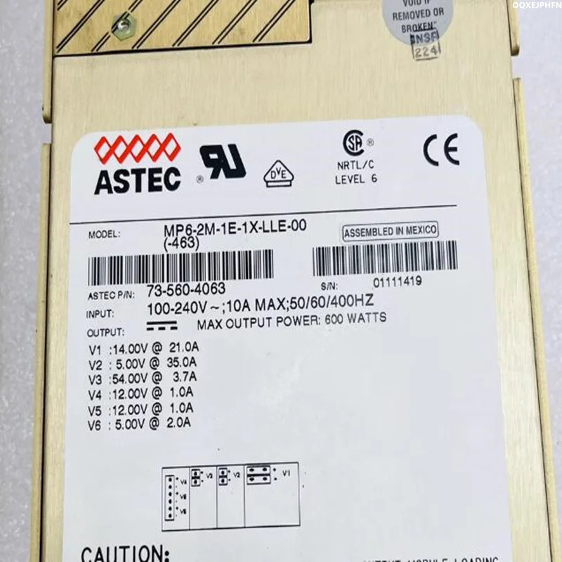 오리지널 전원공급장치 ASTEC 600W MP6-2M-1E-1X-LLE-00 760-4063