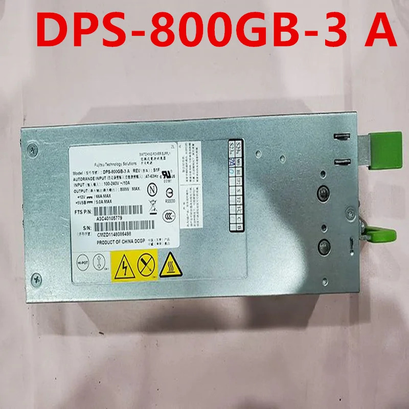 FUJITSU RX300S5 RX300S6 오리지널 PSU 800W 전원공급장치 DPS-800GB-3 A DPS-800GB-3A 거신