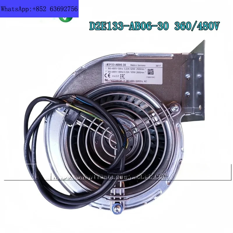 Fan 6SN1162-0BA02-0AA2 D2D133-AB06-30480V