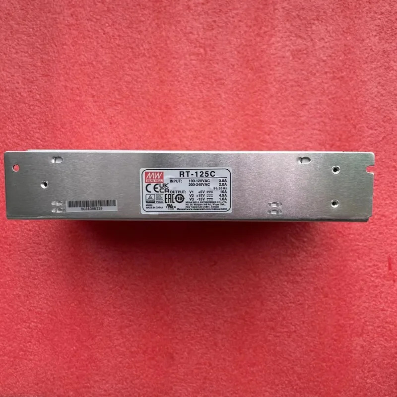 MEAN WELL RT-125C 5V 플러스/마이너스 15V 3방향 스위칭 전원공급장치 125W 5V10A15V4.5A-15V1A