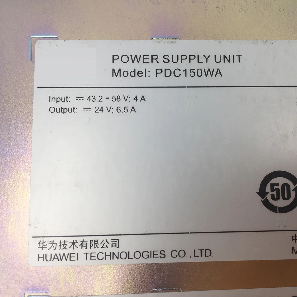 Huawei호환 PDC150WA완전히 리퍼된 통신 전원 모듈
