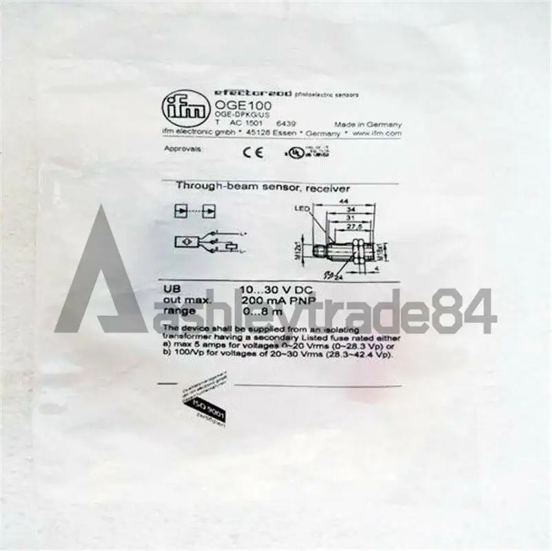 IFM OGE100 센서신