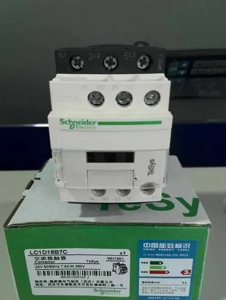 슈나이더 LC1D18B7C 24VAC 접촉기