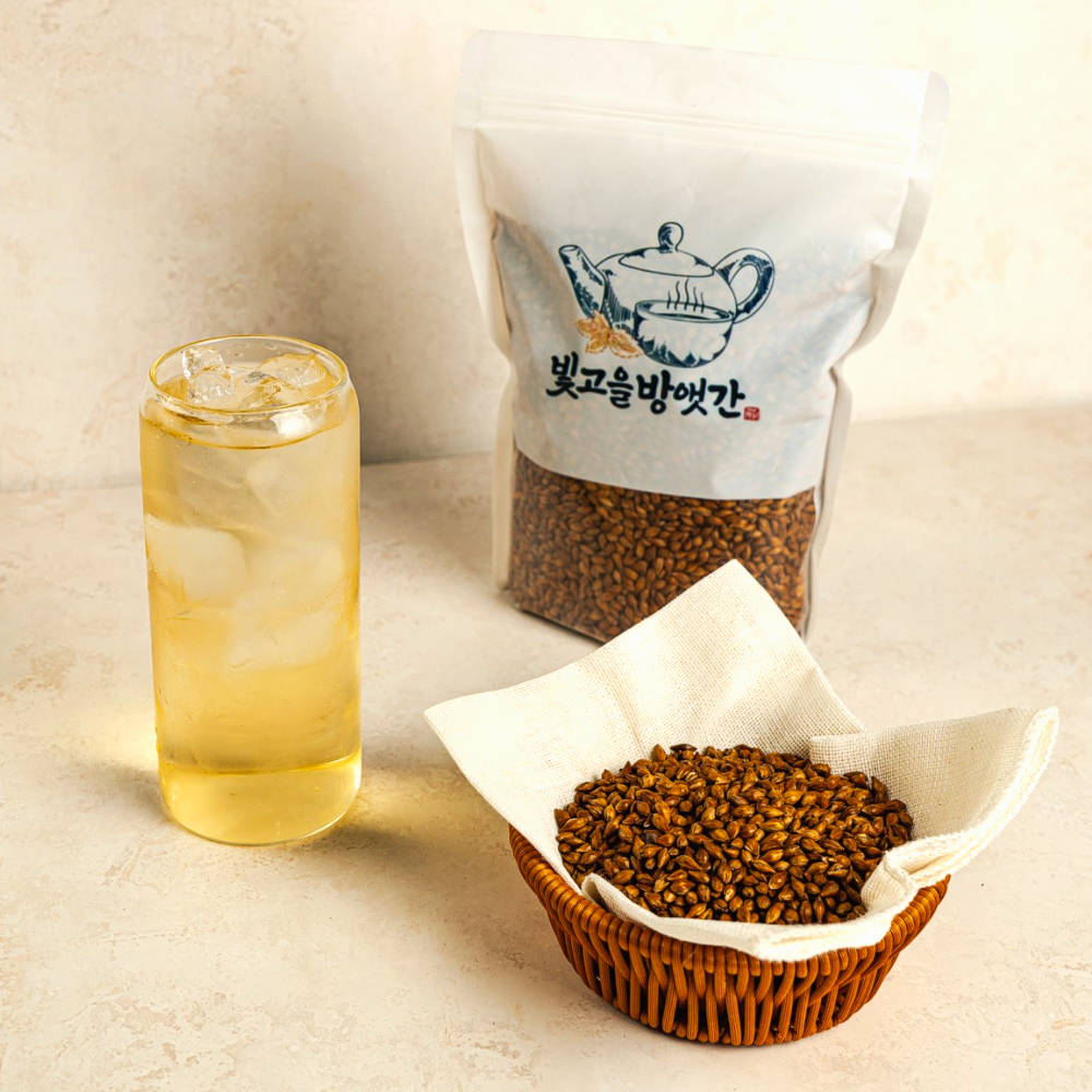 저온으로 볶아 더 구수한 국산 통보리차 500g 통원물 식수용 곡물차 - 상세 이미지 3