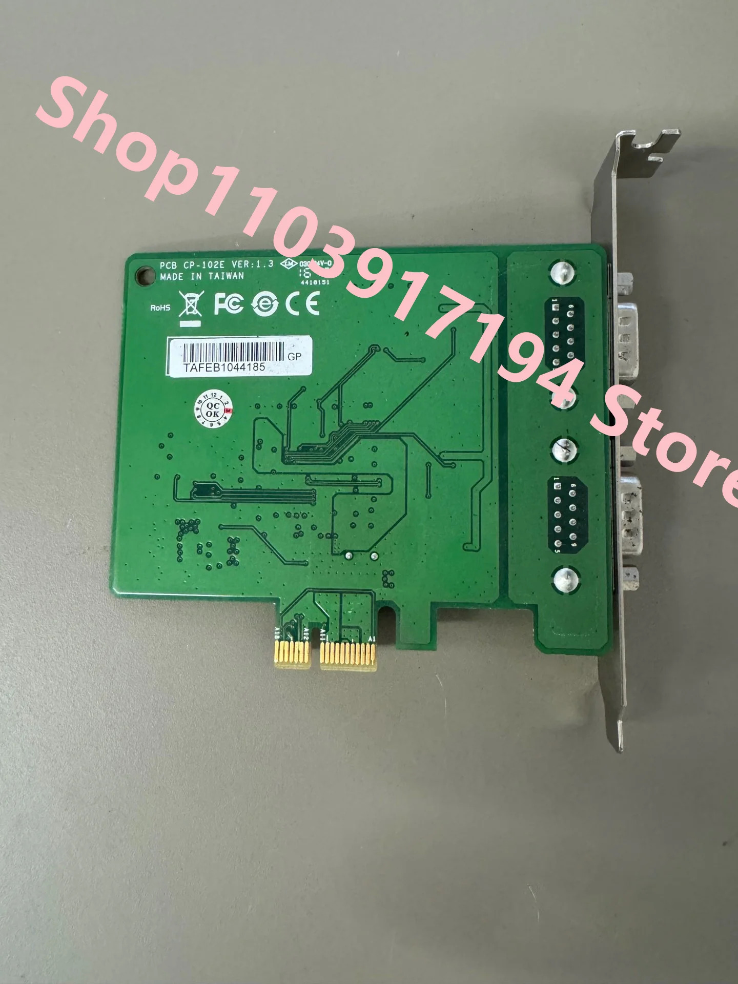 MOXA CP-102E PCIE 슬롯 RS232 멀티 시리얼 카드 2 포트