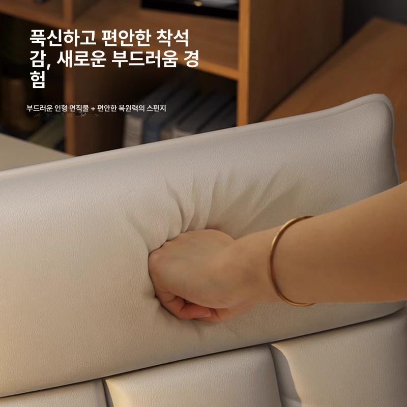 체어 누울수있는의자 리클라이너의자 휴식 캠핑 안락의자 등받이 쿠션 무중력의자 - 상세 이미지 4