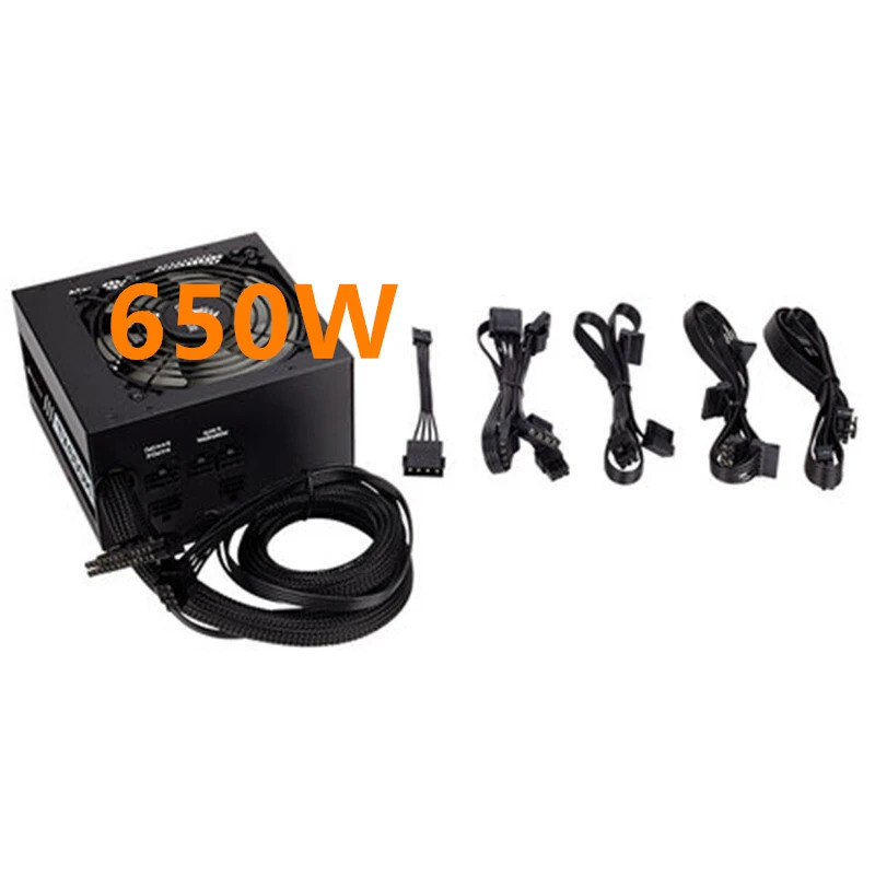Corsair 하프 모듈PSU 80 플러스 골드 저소음 전원공급장치 750W 650W 550W TX750M RPS0070 TX650M TX550M 신