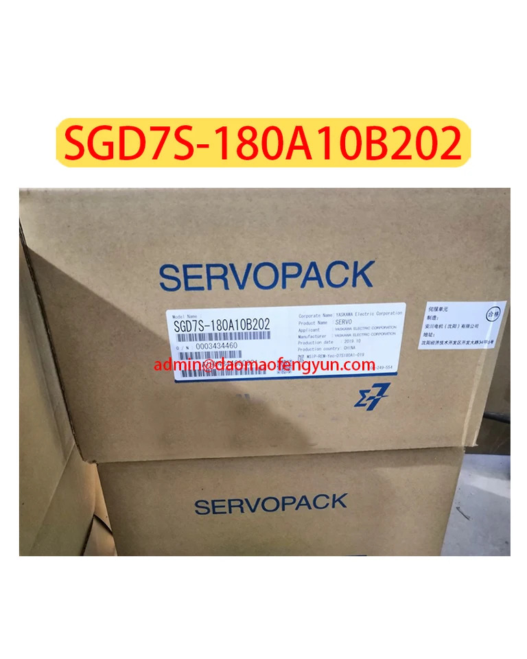 SGD7S-180A10B202 서보 드라이브 SGD7S 180A10B202 신