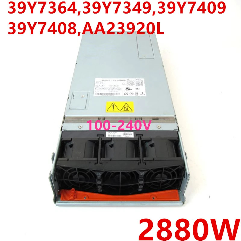 IBM 8852 2880W 전원공급장치 거오리지널 PSU 39Y7364 39Y7349 39Y7409 39Y7408 AA23920L