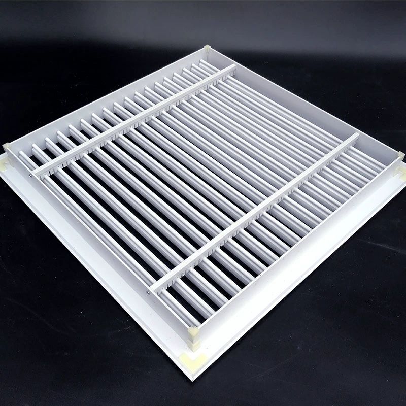 환풍기 커버 카바 환기창 300 덕트 배기 그릴 통풍구 단층 직선 팬 내경 250x250 - 상세 이미지 3