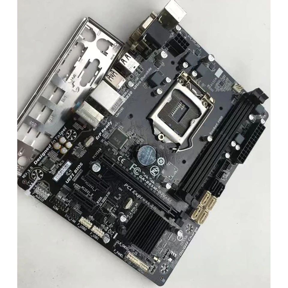 기가 바이트호환 DDR3 메모리1150 핀 올솔리드 스테이트 통합 사운드 보드 GA-B85M-D2V-SI