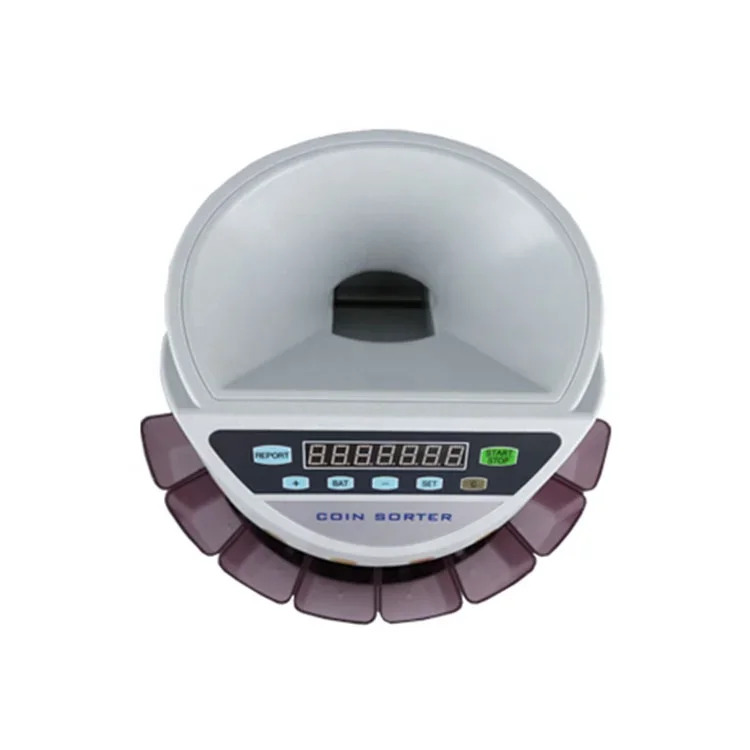 CS-5501 휴대전기 동전 분류기 플라스틱 카운터 금속 부품 식별 센서 계산 분류