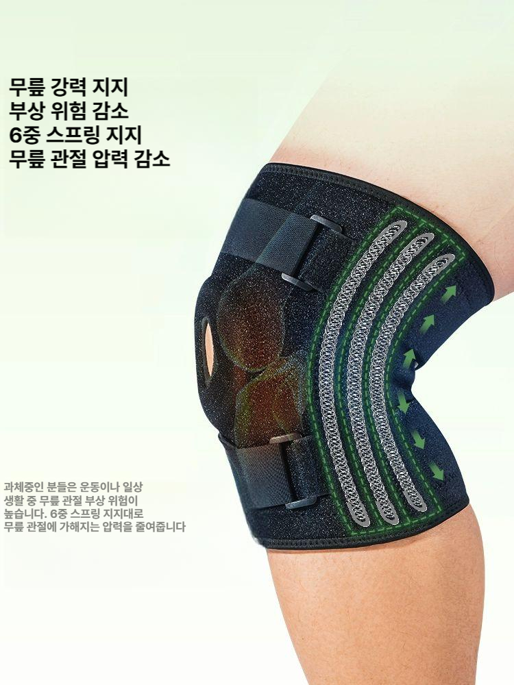 무릎 보호대 스포츠 밴드 S ~ 2XL 무릎패드 - 상세 이미지 2
