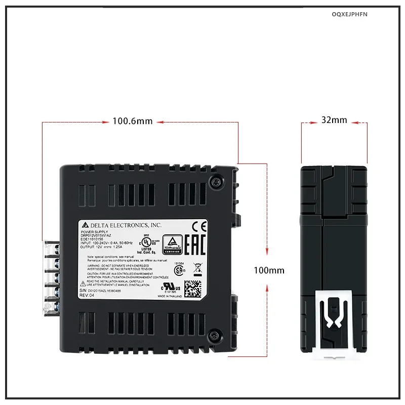 DELTA 전원공급장치 DRP012V015W1AZ DRPO12V015W1AZ 12V1.25A 15W 신