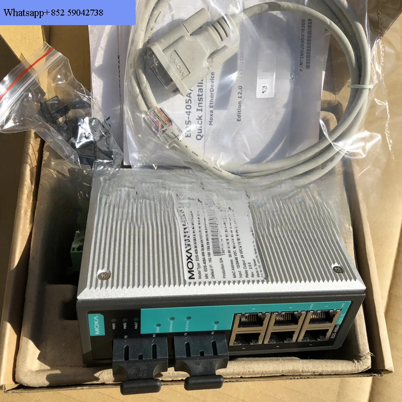 Mosha MOXA EDS-408A 산업이더넷 스위치 8 포트 고속
