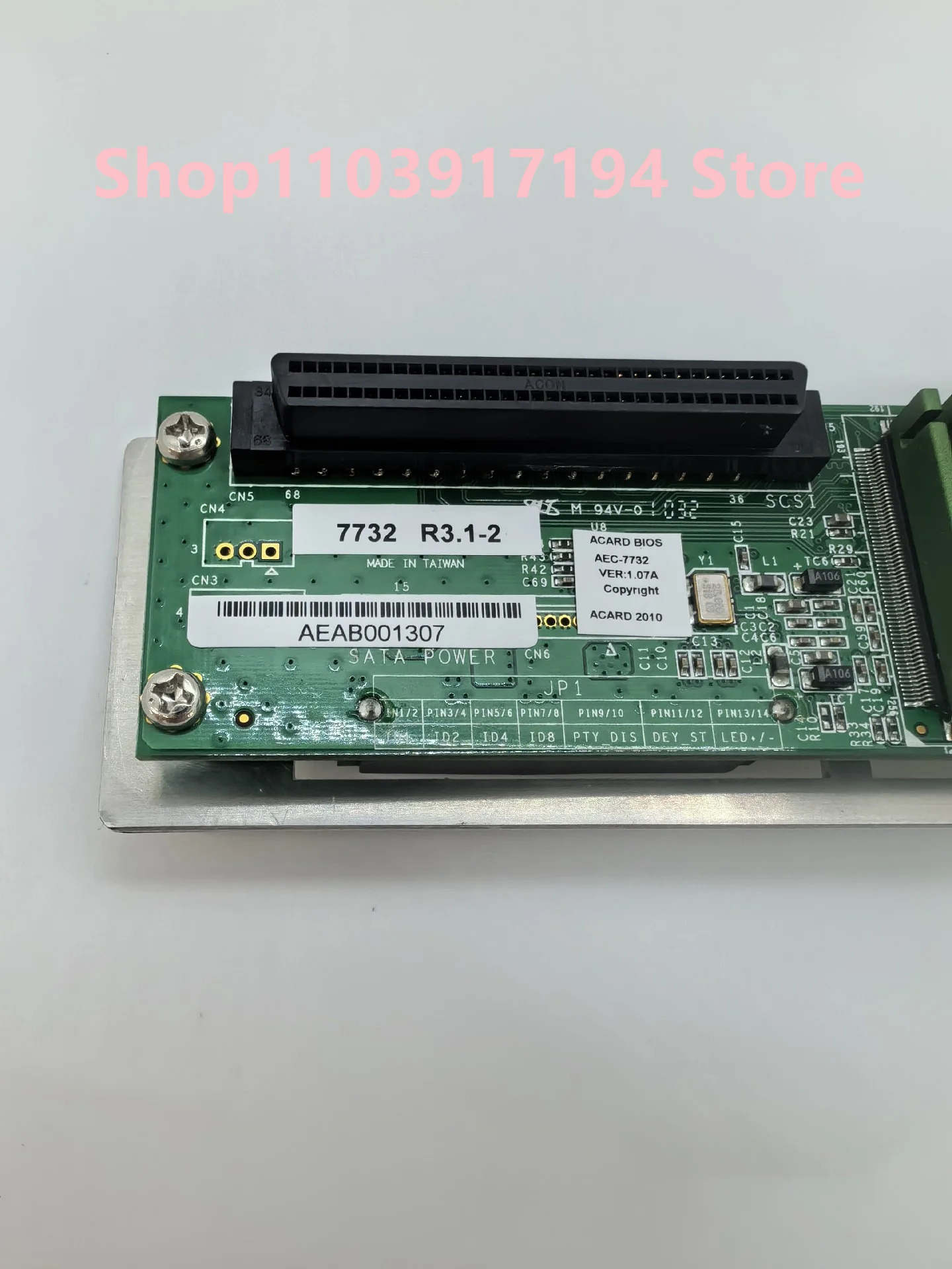 ACARD AEC-7732 SCSI-SATA 브리지 어댑터 68 핀 SCSI-직렬 포트 산업 제어 변환 카드