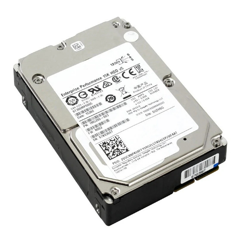 씨게이트오리지널 HDD 내부 엔터프라이즈 ST300MP0005 300GB 2.5 인치 15K SAS 12 Gb/s 128MB 신