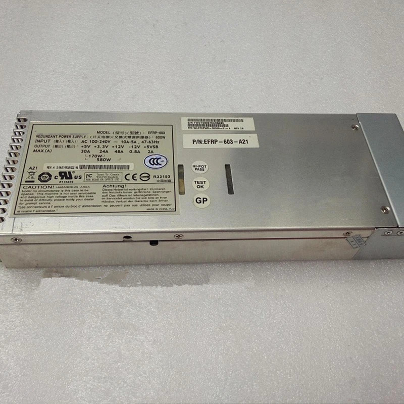 에타시스 CRPSPSU 600W 전원공급장치 EFRP-603 신