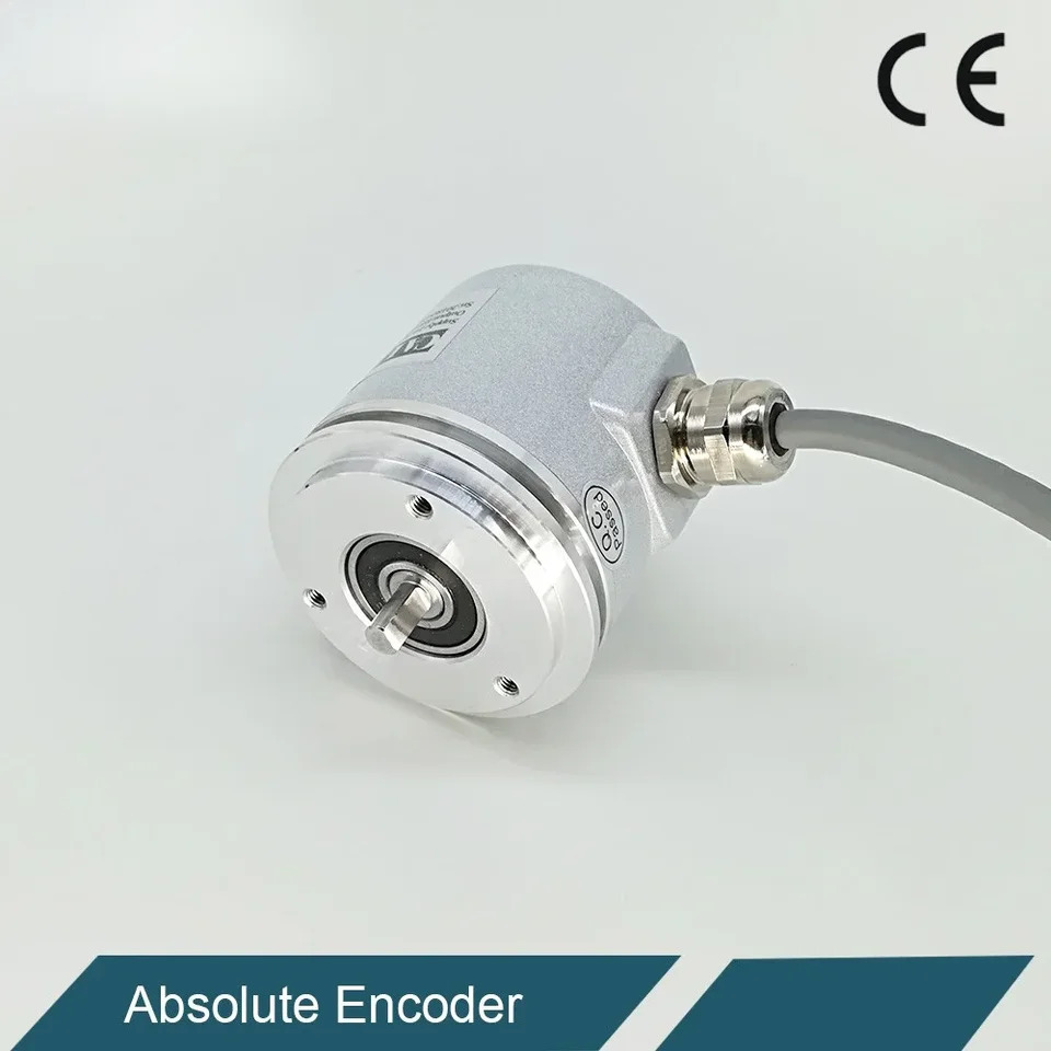 멀티 턴 절대 마그네틱 로터리 인코더 RS485 출력 CAX60S24E06R4B 24 비트