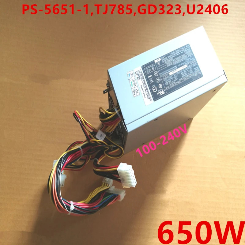 Dell PowerEdge 1800 오리지널 전원공급장치 PS-5651-1 TJ785 GD323 U2406 650W