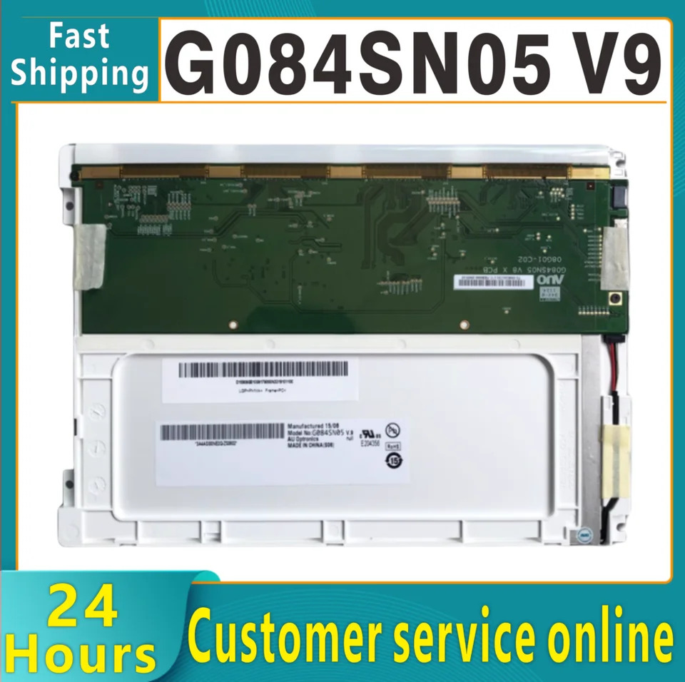 리퍼 LCD 디스플레이 화면 4 선 189x141 터치 스크린 오리지널 8.4 인치 디지타이저 유리 패널 G084SN05 V9