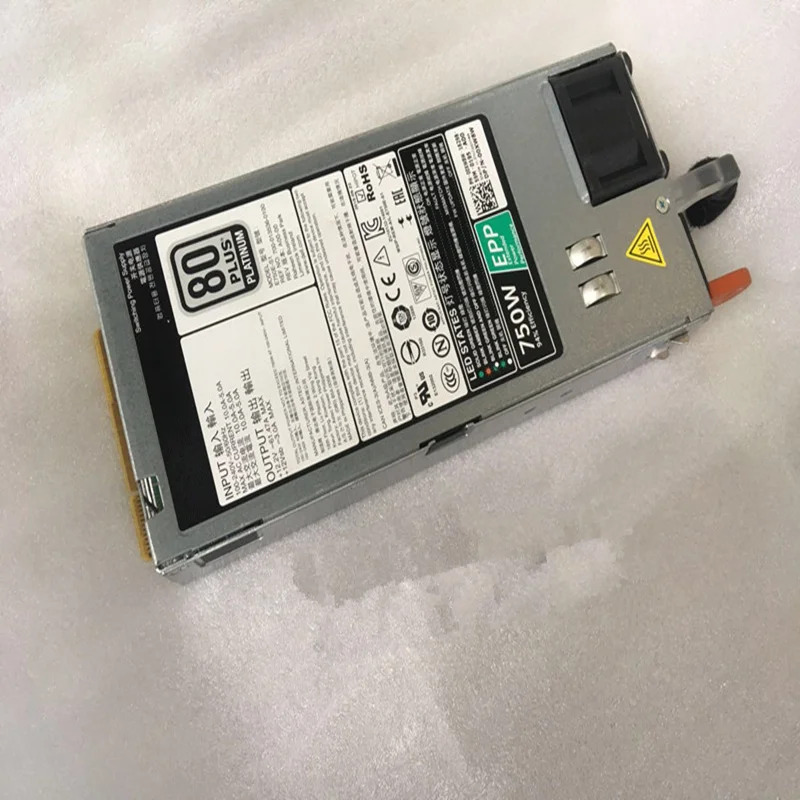 델 R530 R630 R730 T430 EPP 750W 전원공급장치 L750E-S0 G6W6K V1YJ6 HTRH4 TPJ2X D750E-S6 E750E-S1 0XW8W PSU