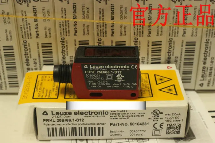 Laoyizhen LEUZE 센서 오리지널 PRKL 25B 66.1-S12 신