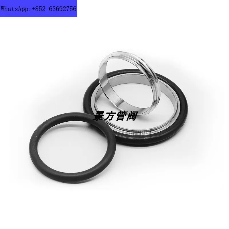 Soporte 중앙 acero inoxidable 304 junta de sellado ISO/KF 불소고무