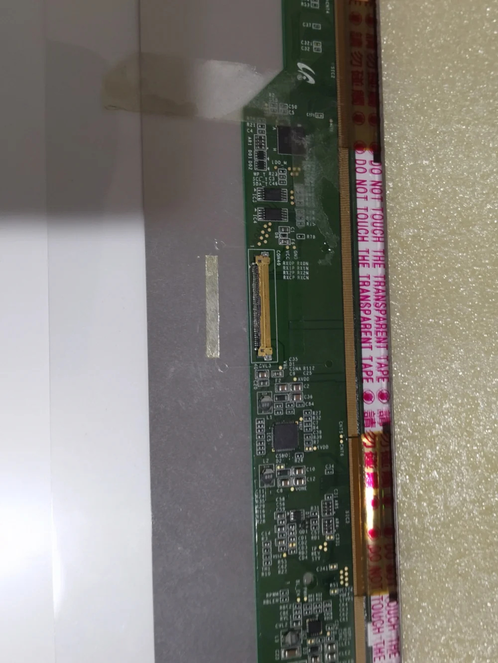 원본 LJ96-05609E LCD 디스플레이 화면