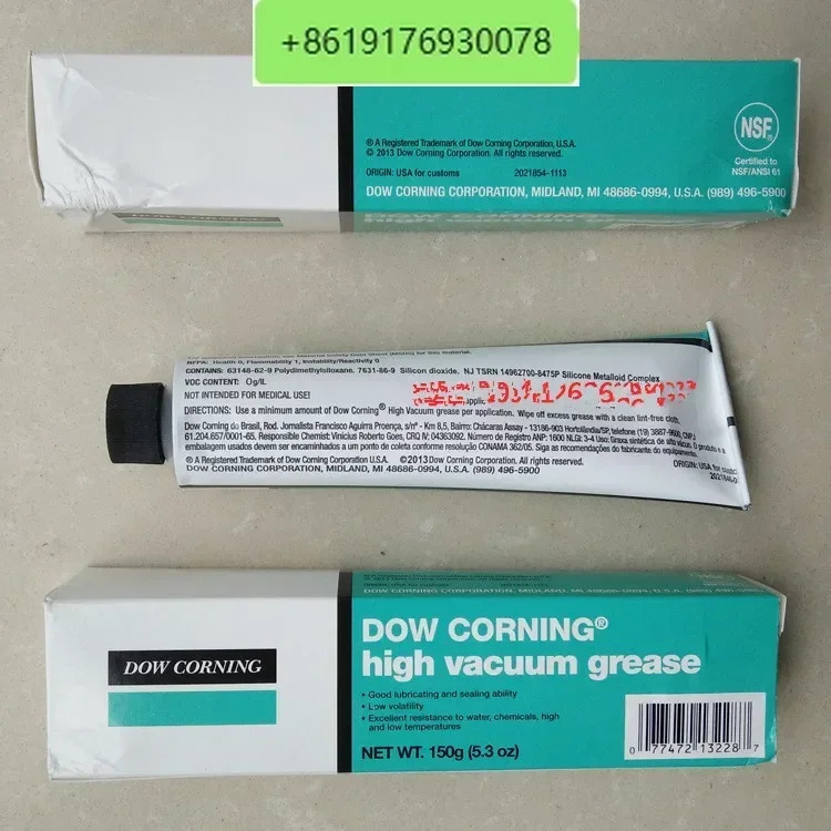 Dow Corning 고진공 실리콘 그리스 HVG 진공 밸브 압력 시스템 씰링 150g