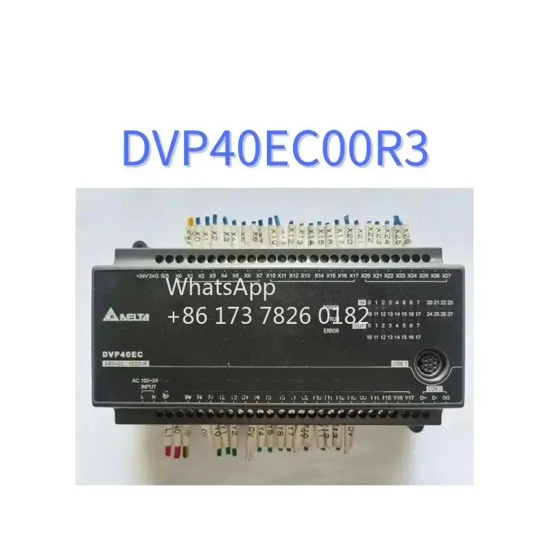 DVP40EC00R3 PLC 기능 작동 OK