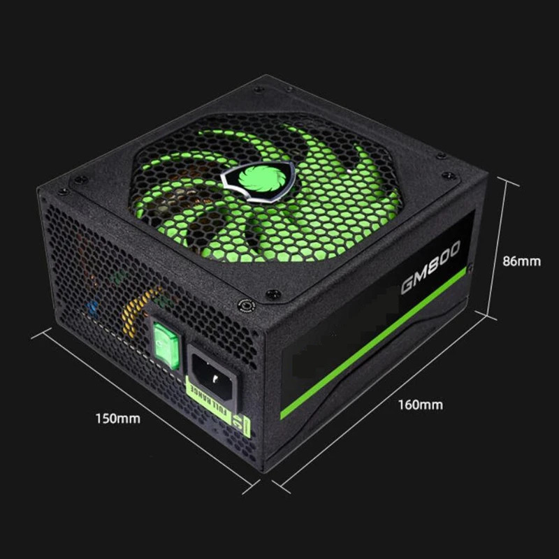 GameMax 80plus Bronze 자동 전원공급장치 800W 700W 600W 500W GM호환-800 GM호환-700 GM호환-600 GM호환-500 새 원본 PSU