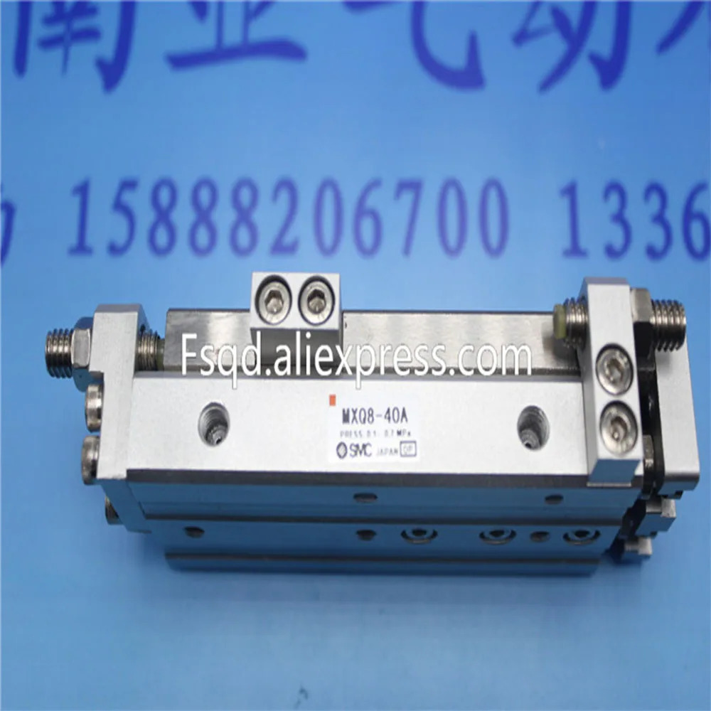MXQ8-10A MXQ8-20A MXQ8-30A MXQ8-40A MXQ8-50A MXQ8-75A SMC 에어 슬라이드 테이블 실린더 공압 부품 MXQ 시리즈