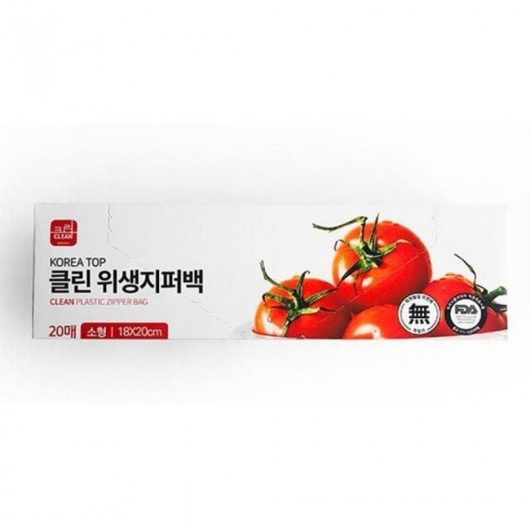 도모아 소형 18x20 지퍼백 20매 KT-689 - 상품 이미지