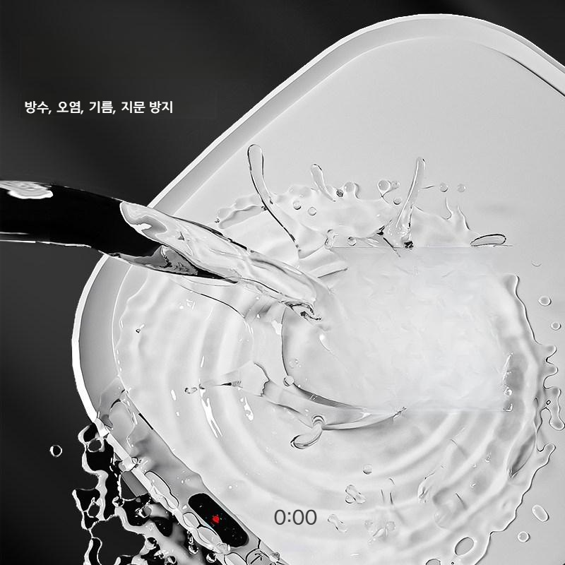 자동센서 휴지통 무소음 스마트 사각 인테리어 9L 욕실 배터리 - 상세 이미지 5